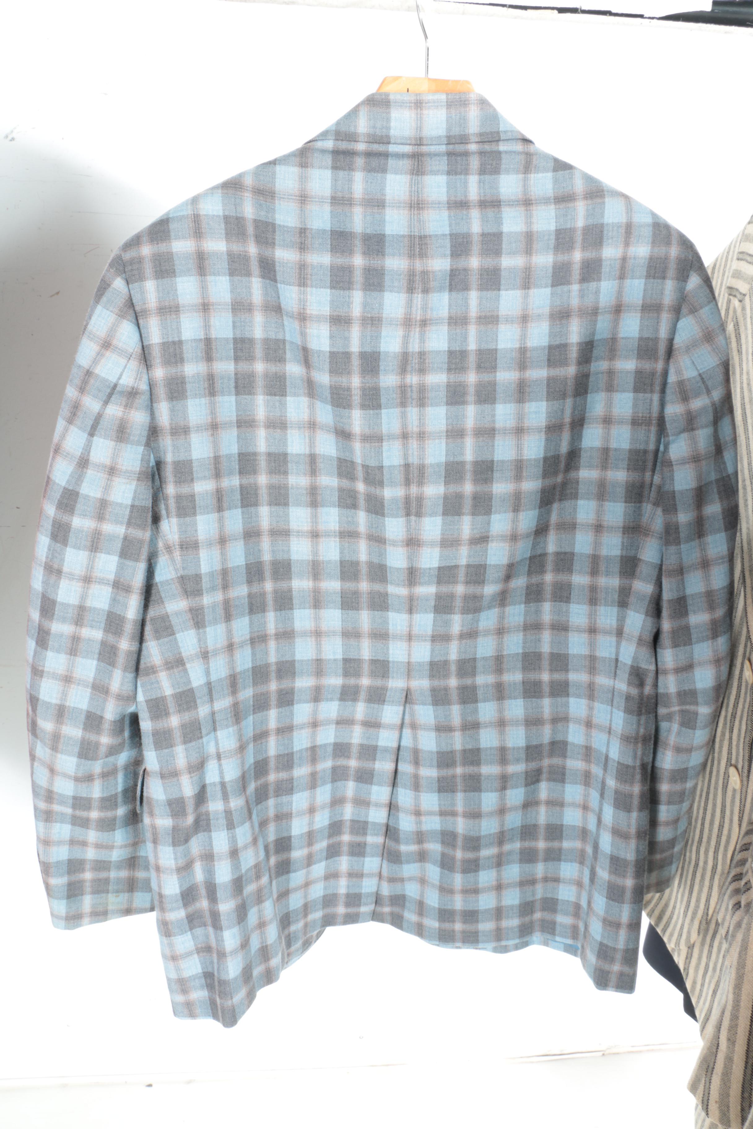 Men's Patterned Blazers Including Burberrys'