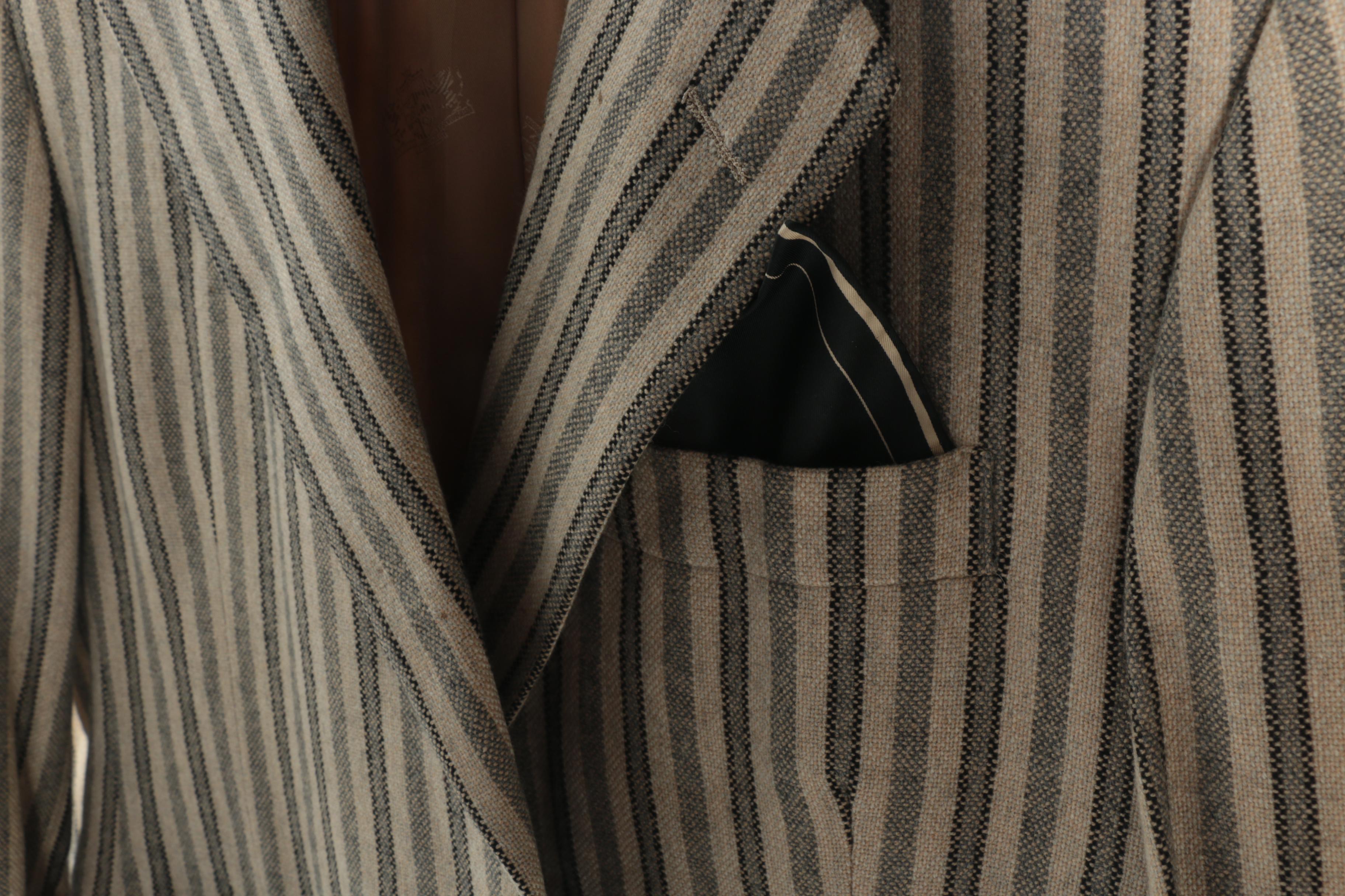 Men's Patterned Blazers Including Burberrys'