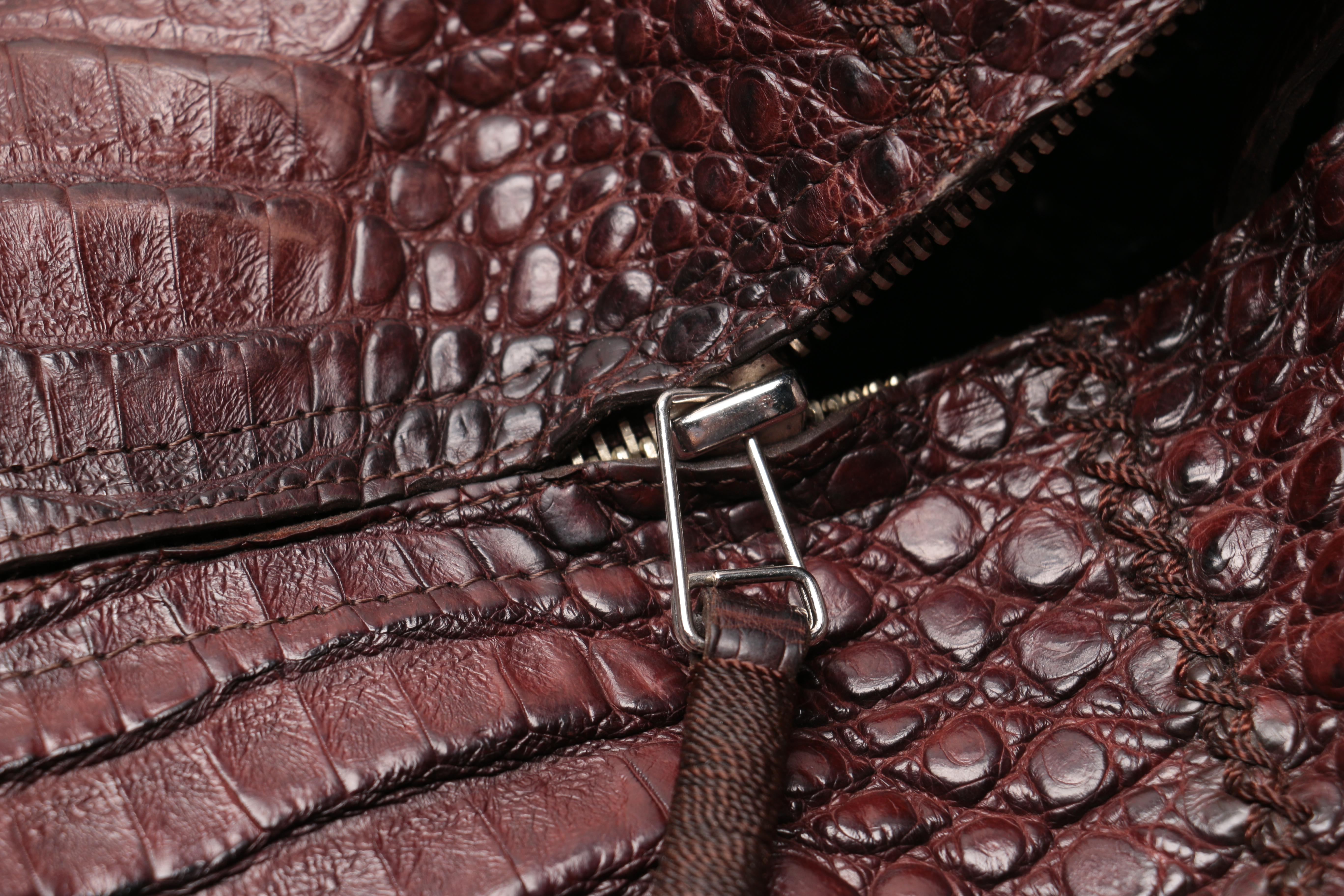 Parker Ochs Crocodile  Bag