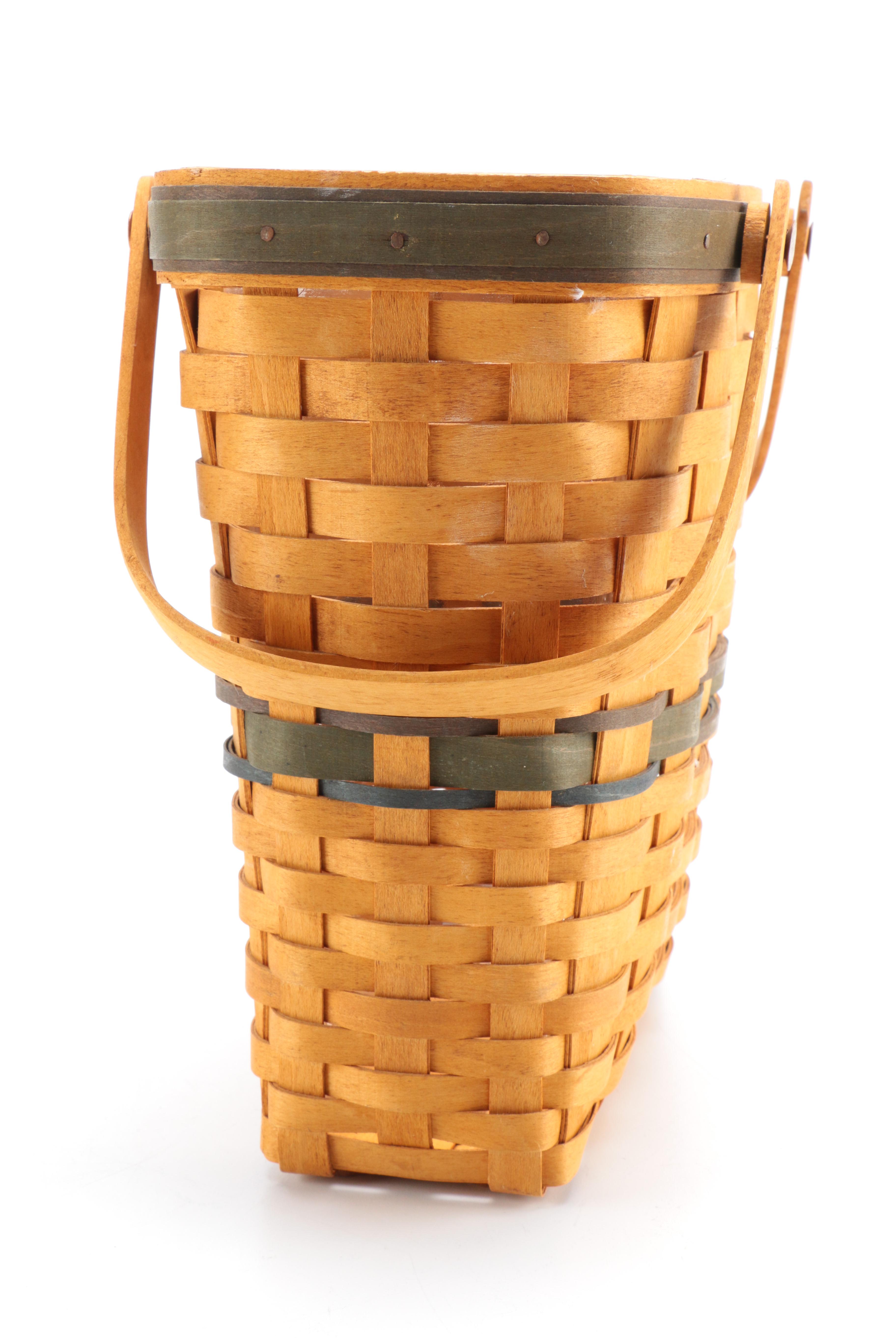 Handwoven Longaberger Collector's Club Basket