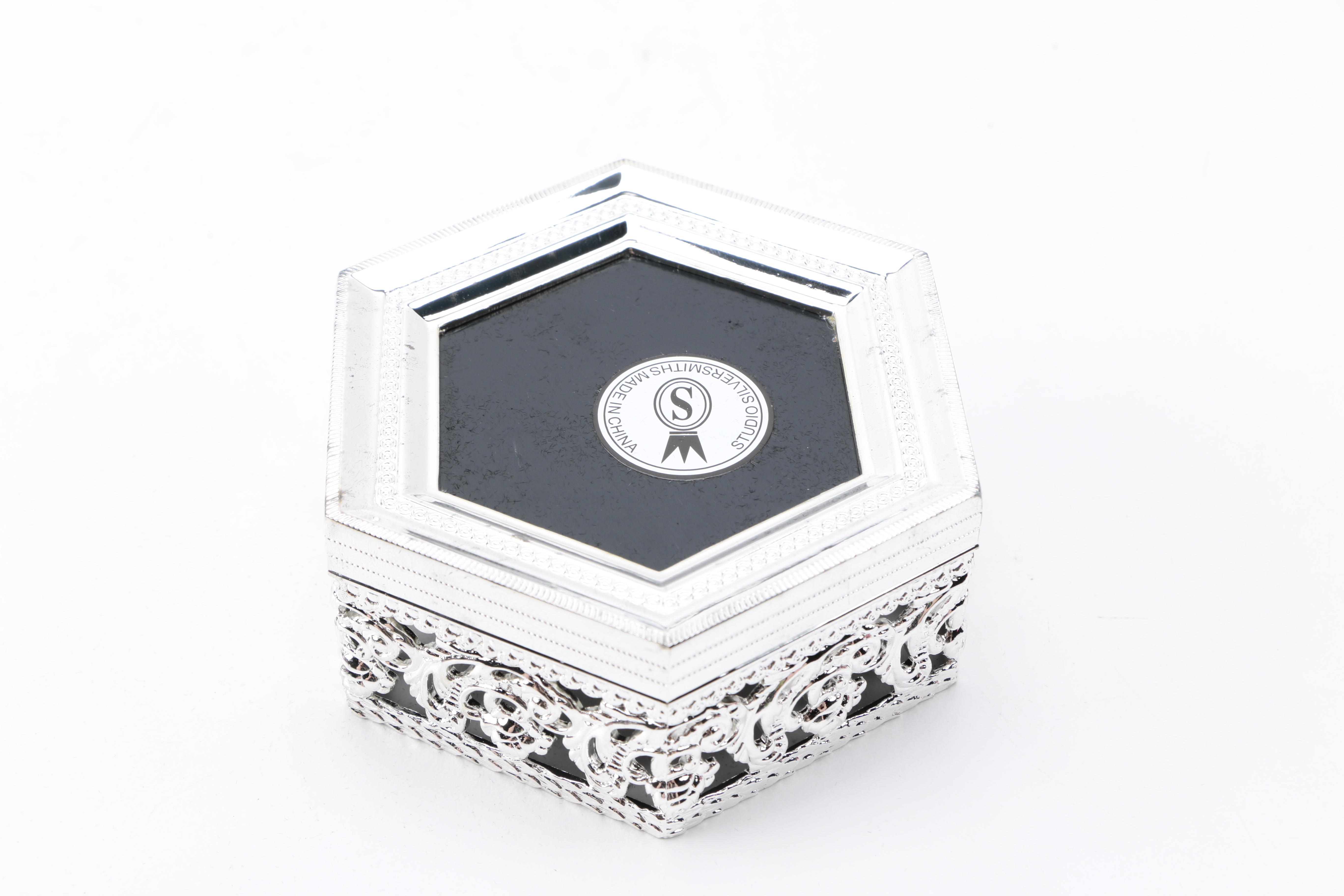 Assorted Ornamental Crystal Set in Boxes