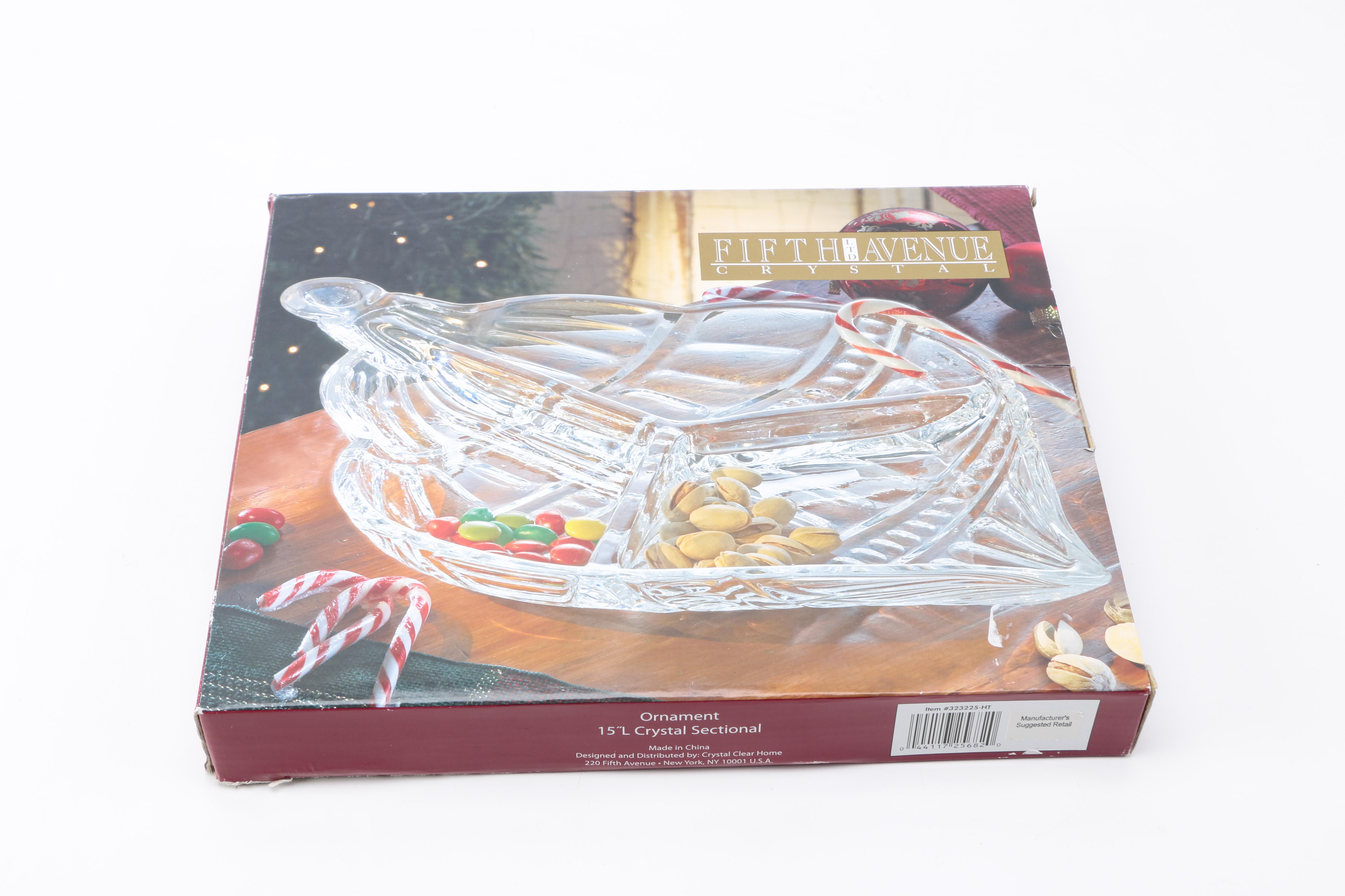 Assorted Ornamental Crystal Set in Boxes