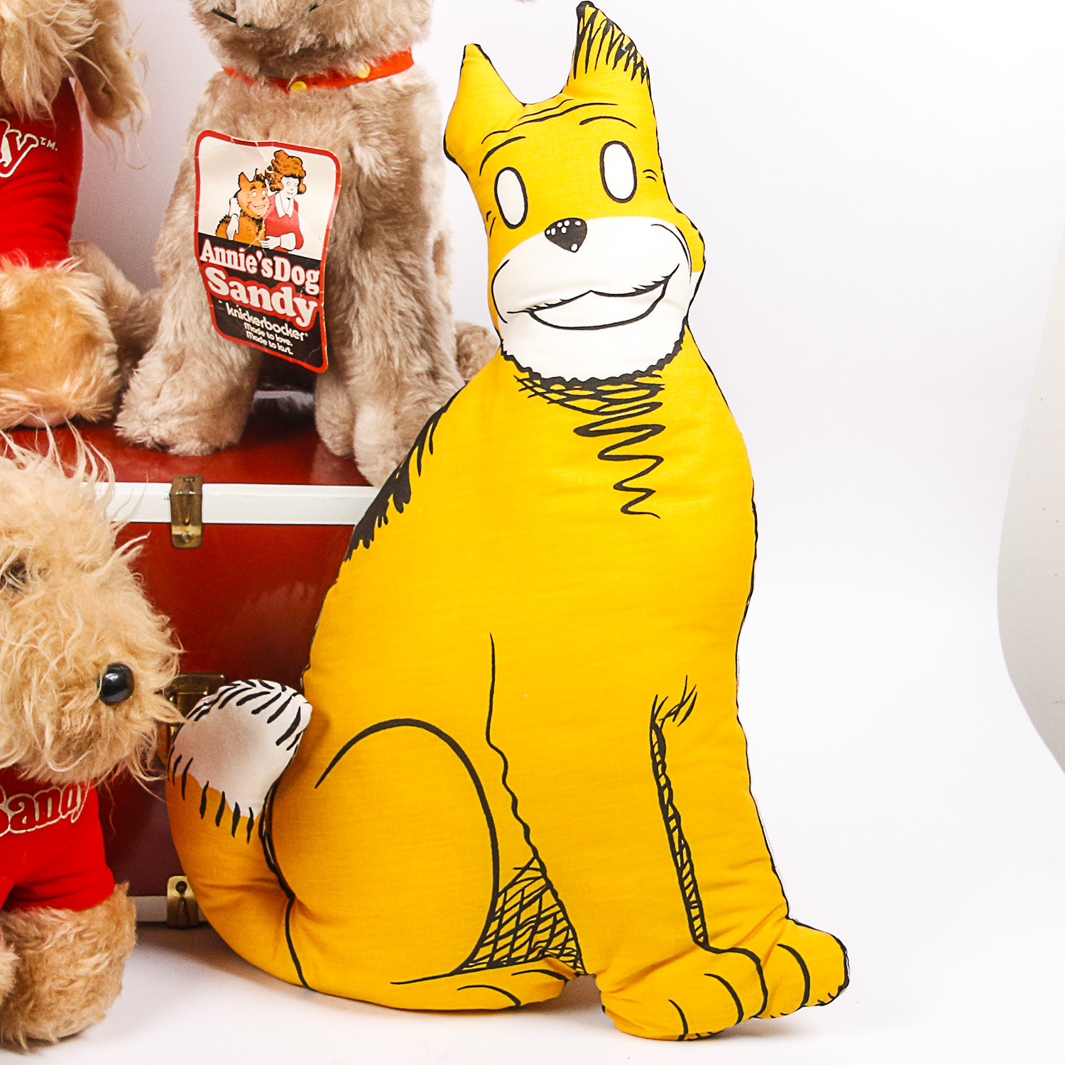 Collection of Annie and Sandy Stuffed Animals