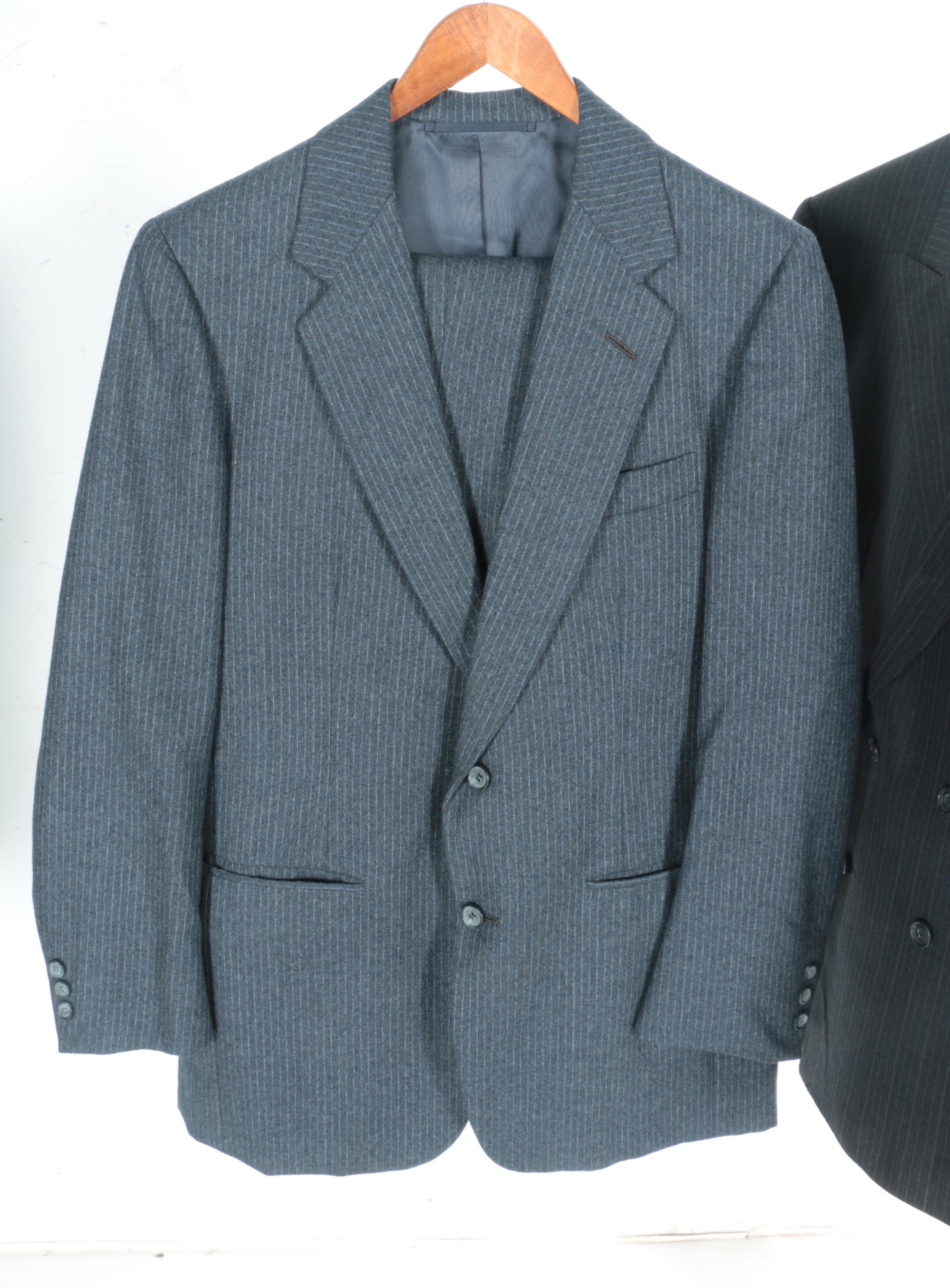 Men's Suits featuring Hickey-Freeman