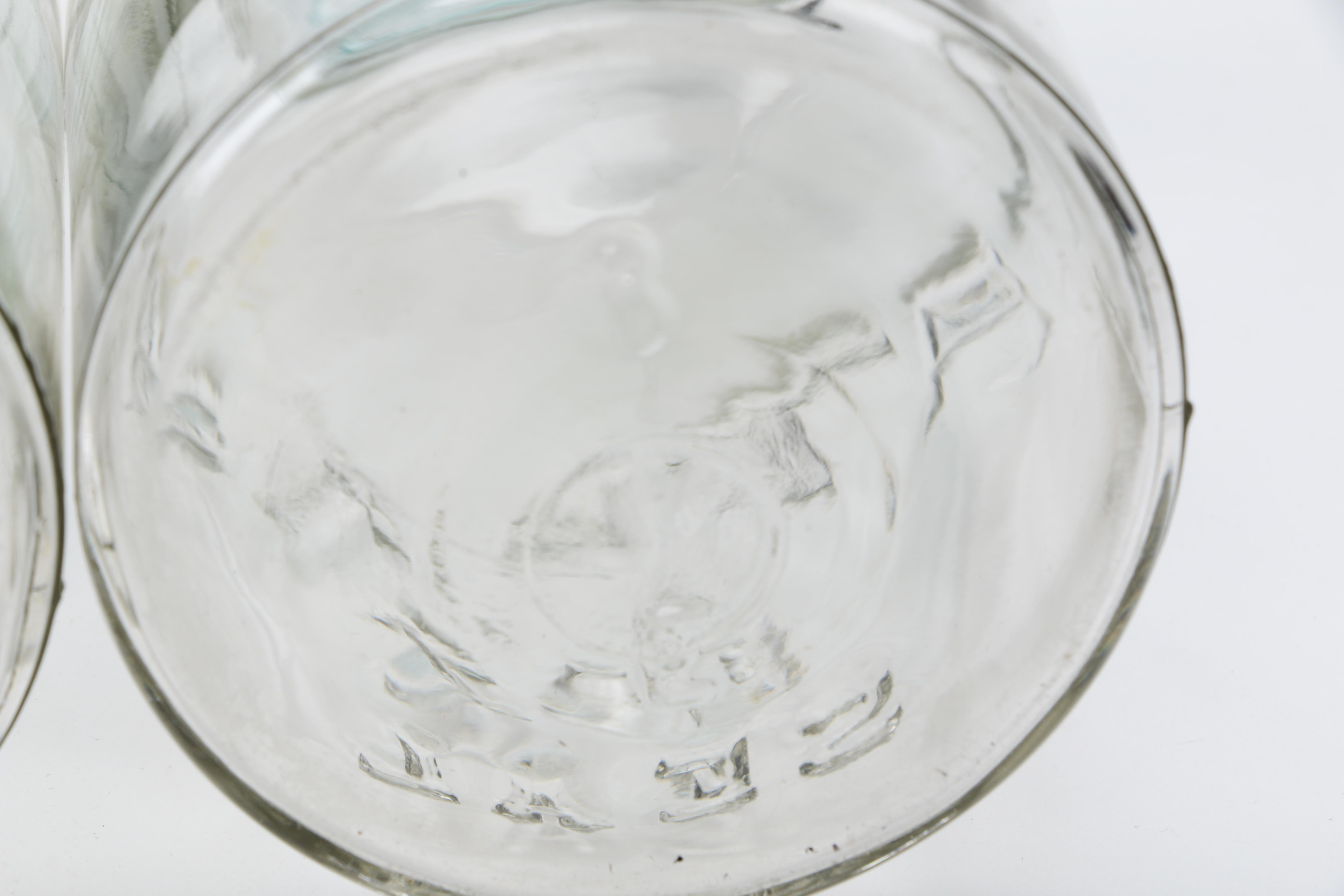 Assorted Glass Mason Jars Including Atlas