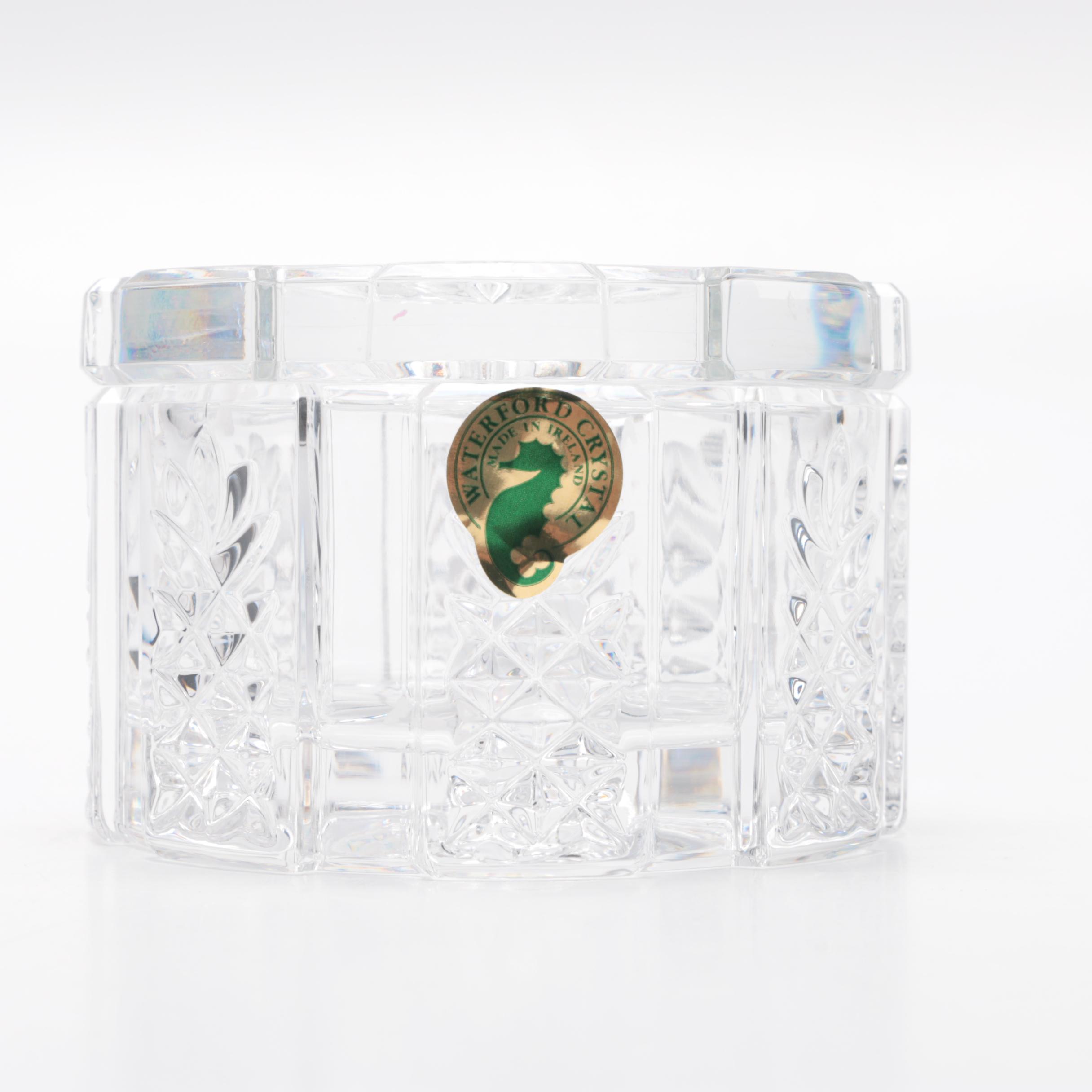 Waterford Crystal "Dorset" Trinket Box