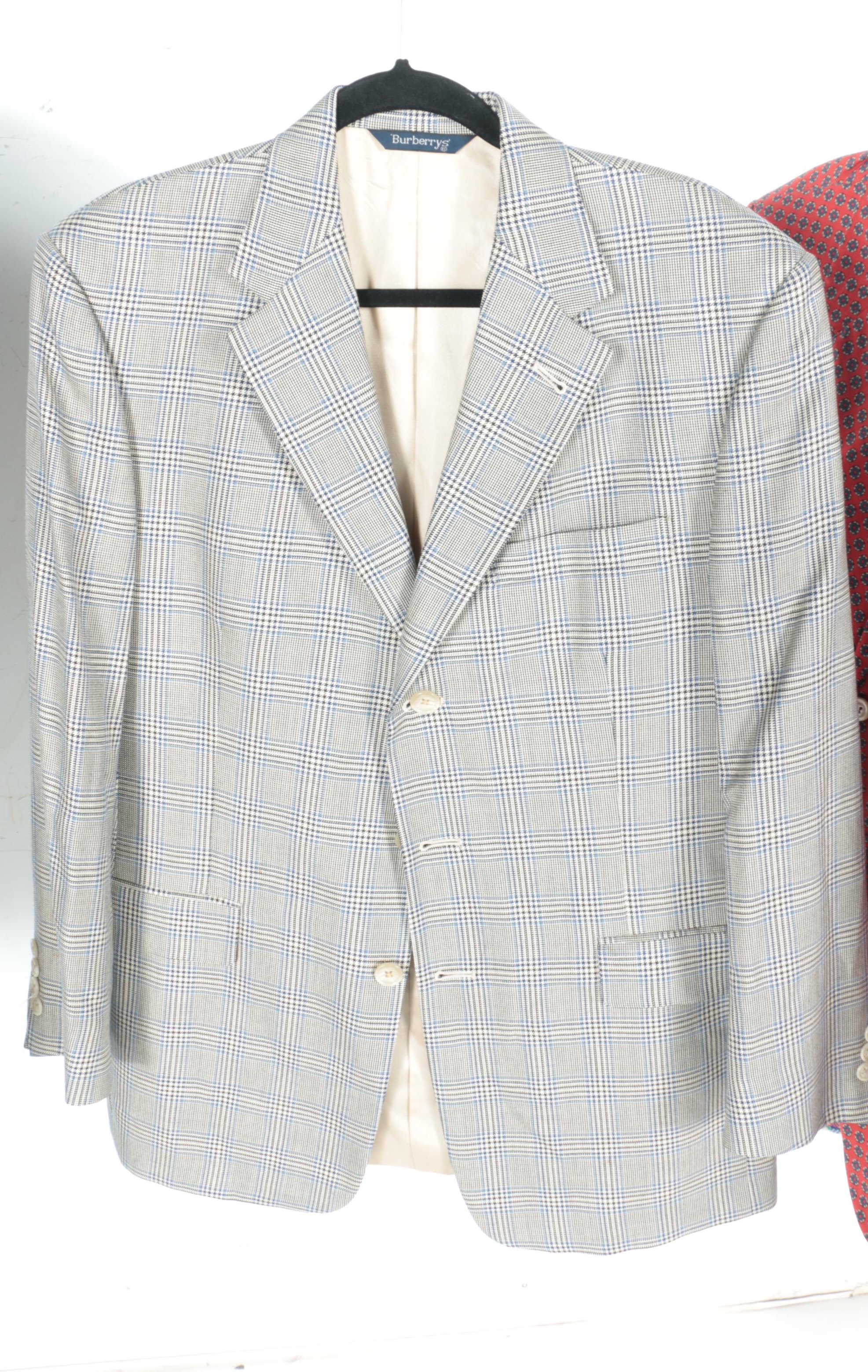 Men's Patterned Blazers Including Burberrys'