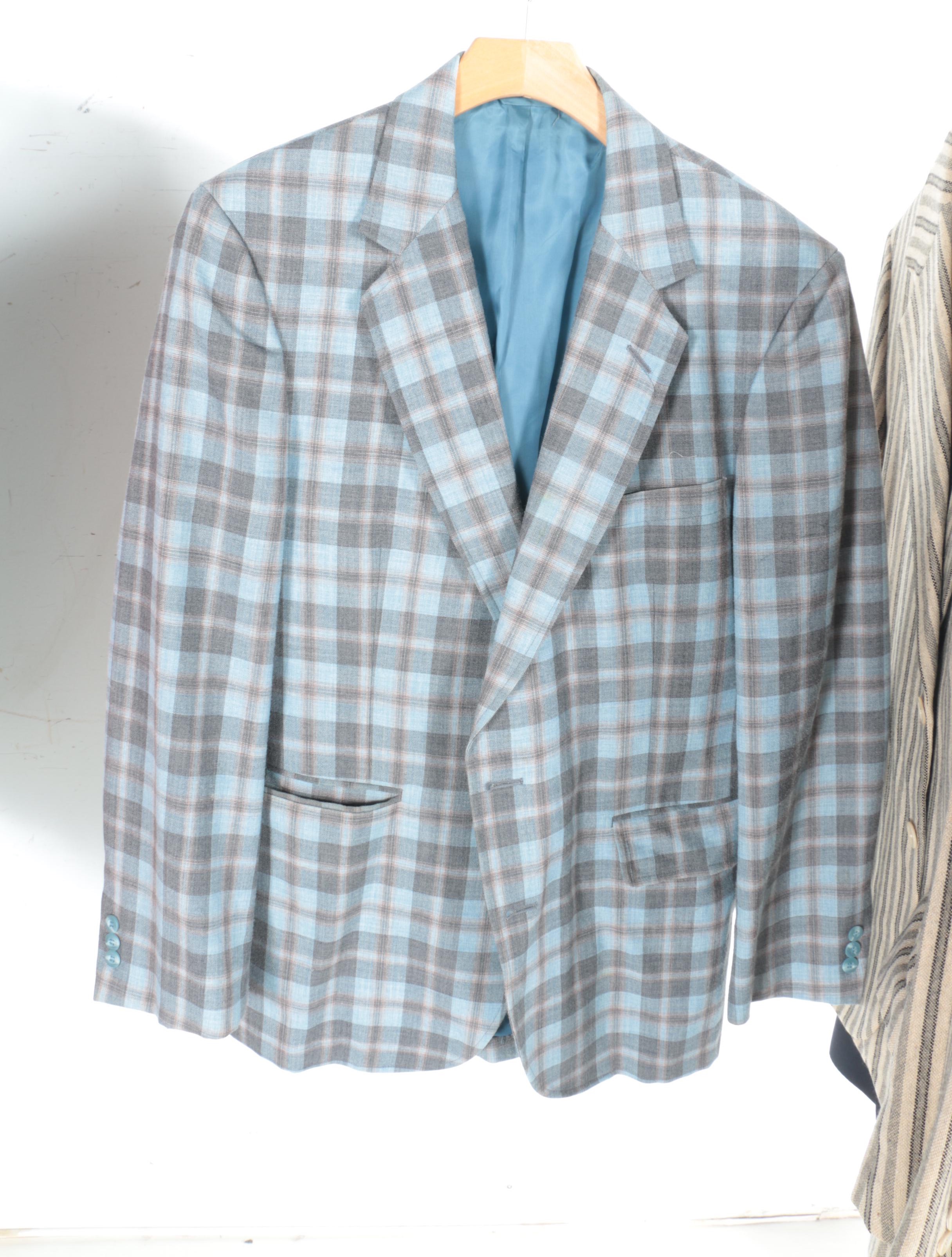 Men's Patterned Blazers Including Burberrys'