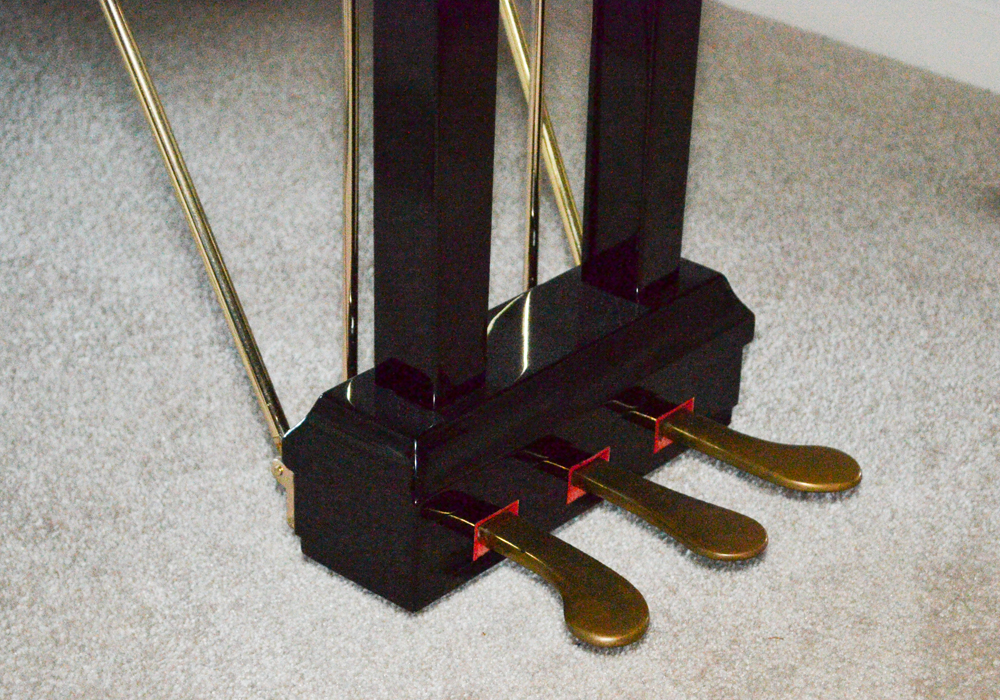 Sojin Black Petite Grand Piano and Matching Bench