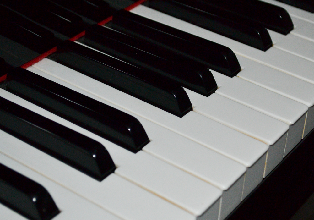 Sojin Black Petite Grand Piano and Matching Bench