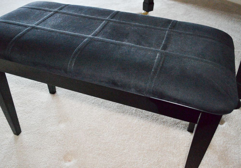 Sojin Black Petite Grand Piano and Matching Bench