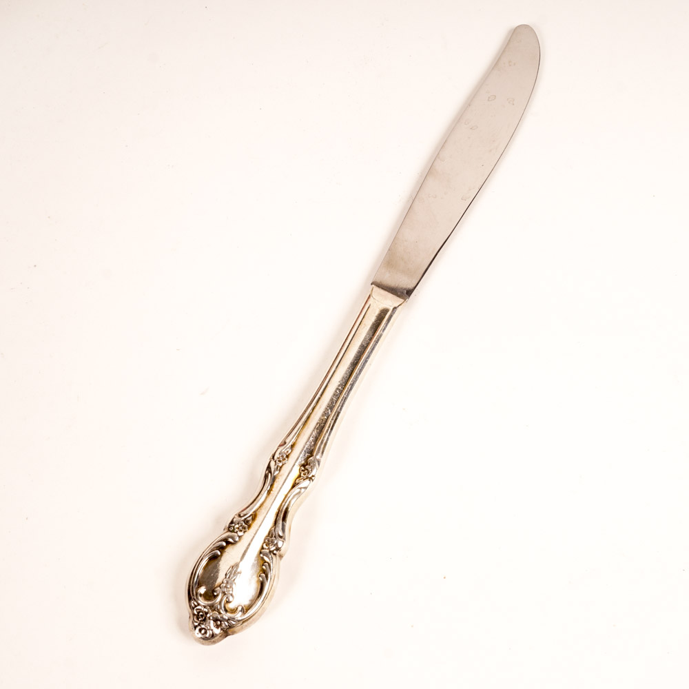 "Rogers Bros. International Silver" Silver Plated Flatware Set with Storage Chest