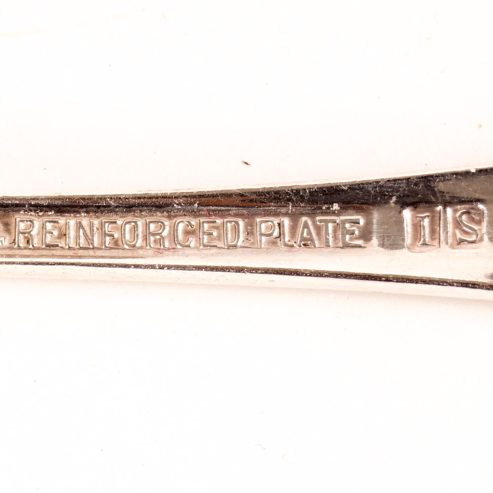 "Rogers Bros. International Silver" Silver Plated Flatware Set with Storage Chest