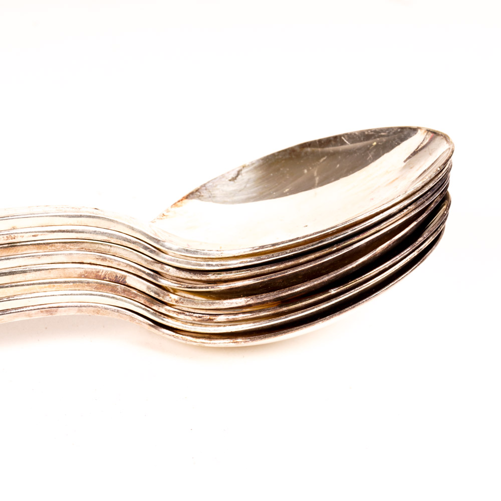 "Rogers Bros. International Silver" Silver Plated Flatware Set with Storage Chest