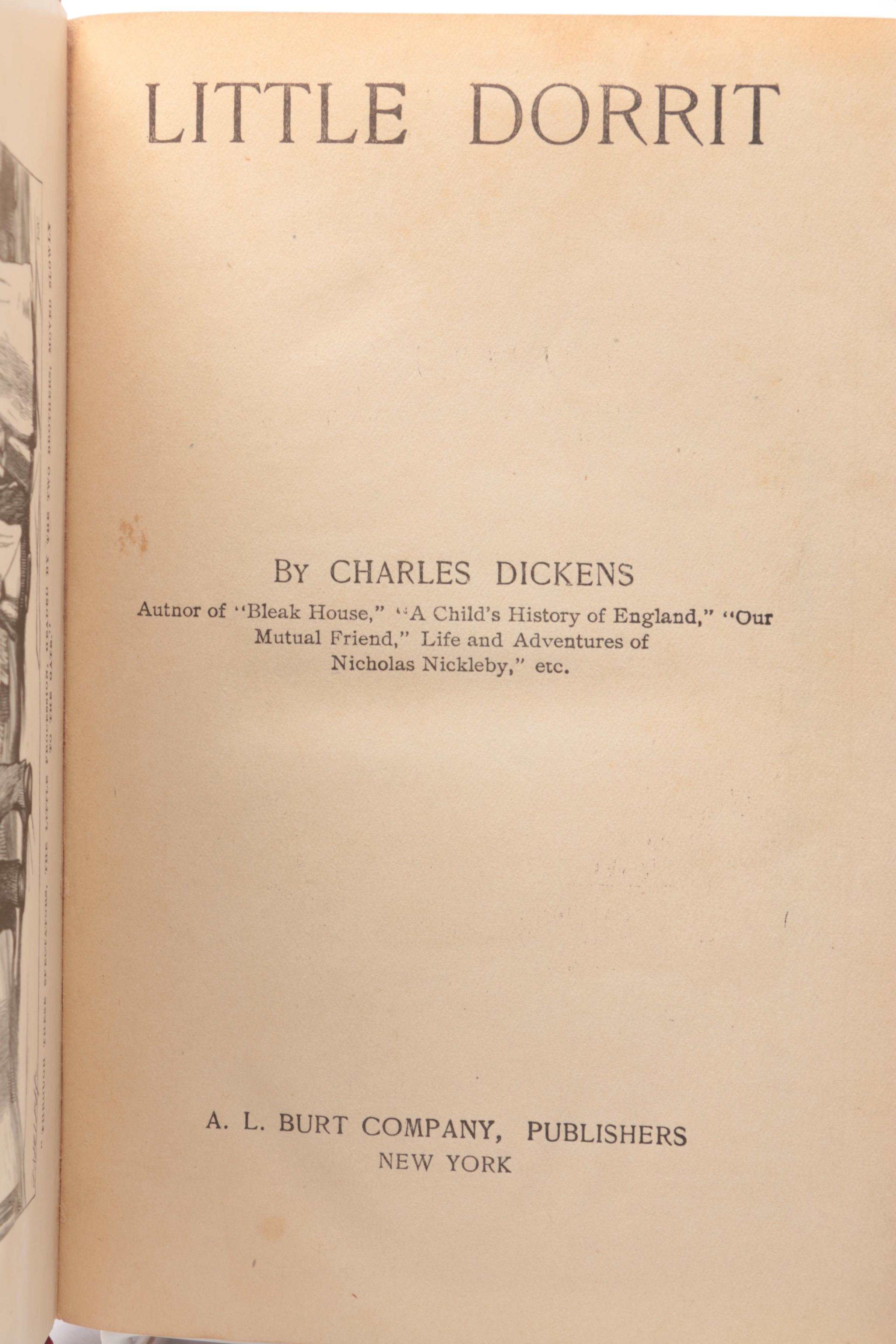 Early Twentieth-Century Charles Dickens Novels