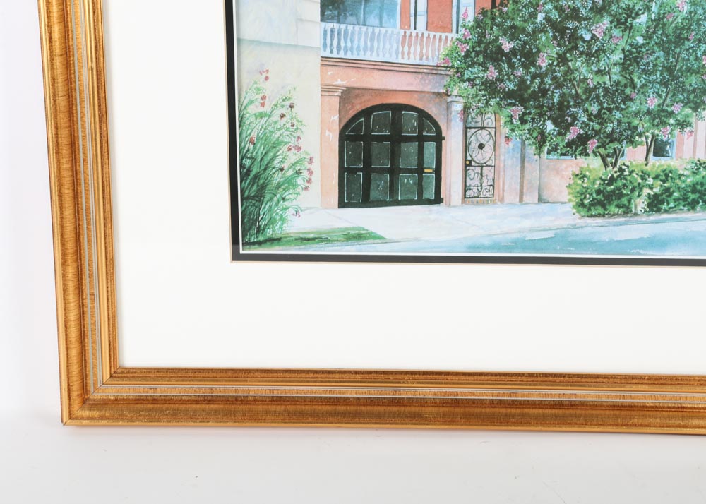 P.M. Fitzpatrick Signed Offset Lithograph