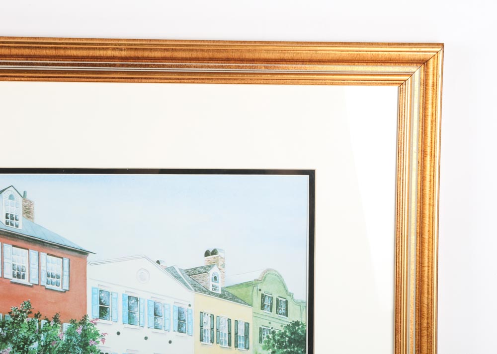 P.M. Fitzpatrick Signed Offset Lithograph