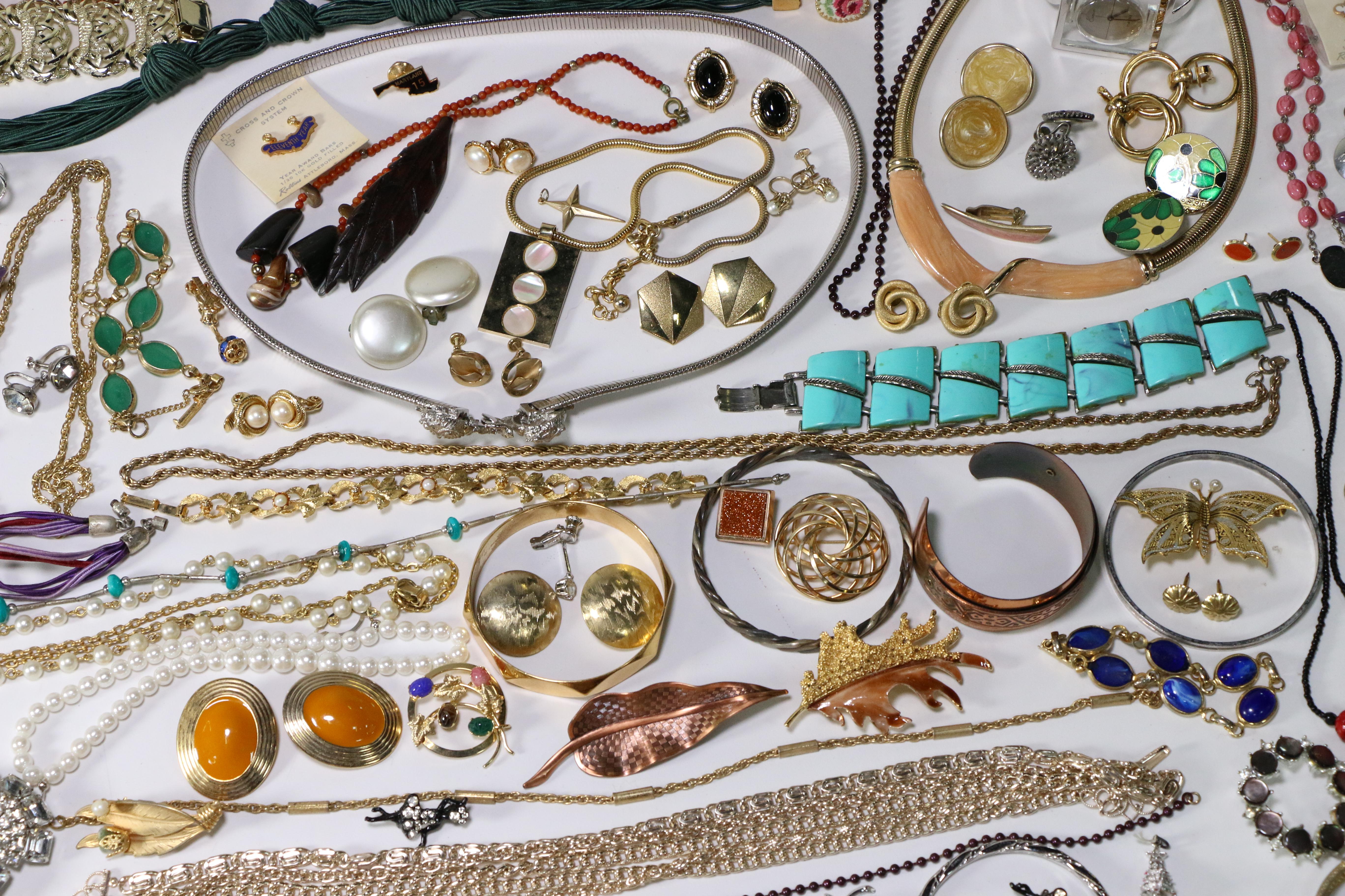 Generous Assortment of Vintage Jewelry Including Sarah Coventry