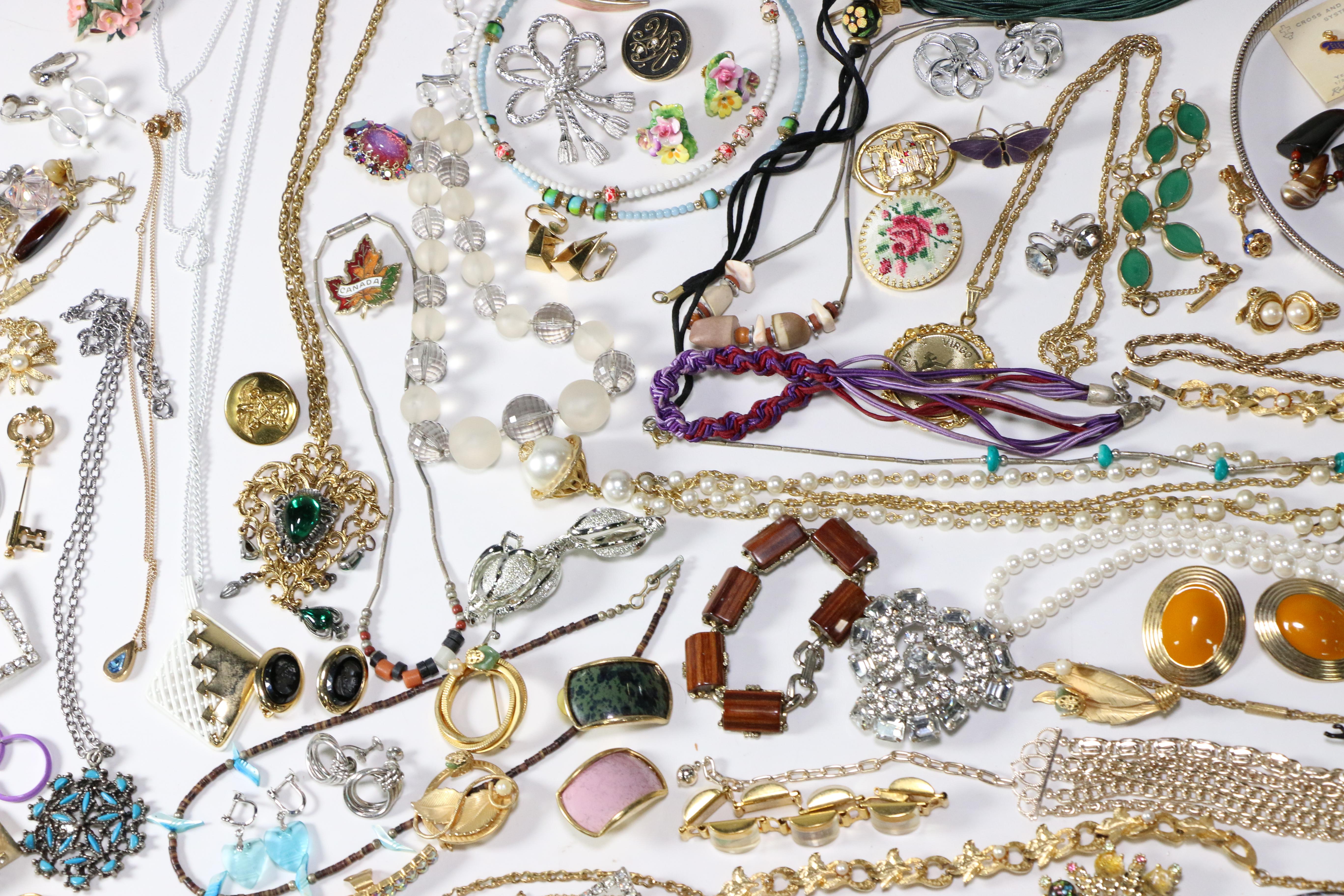 Generous Assortment of Vintage Jewelry Including Sarah Coventry