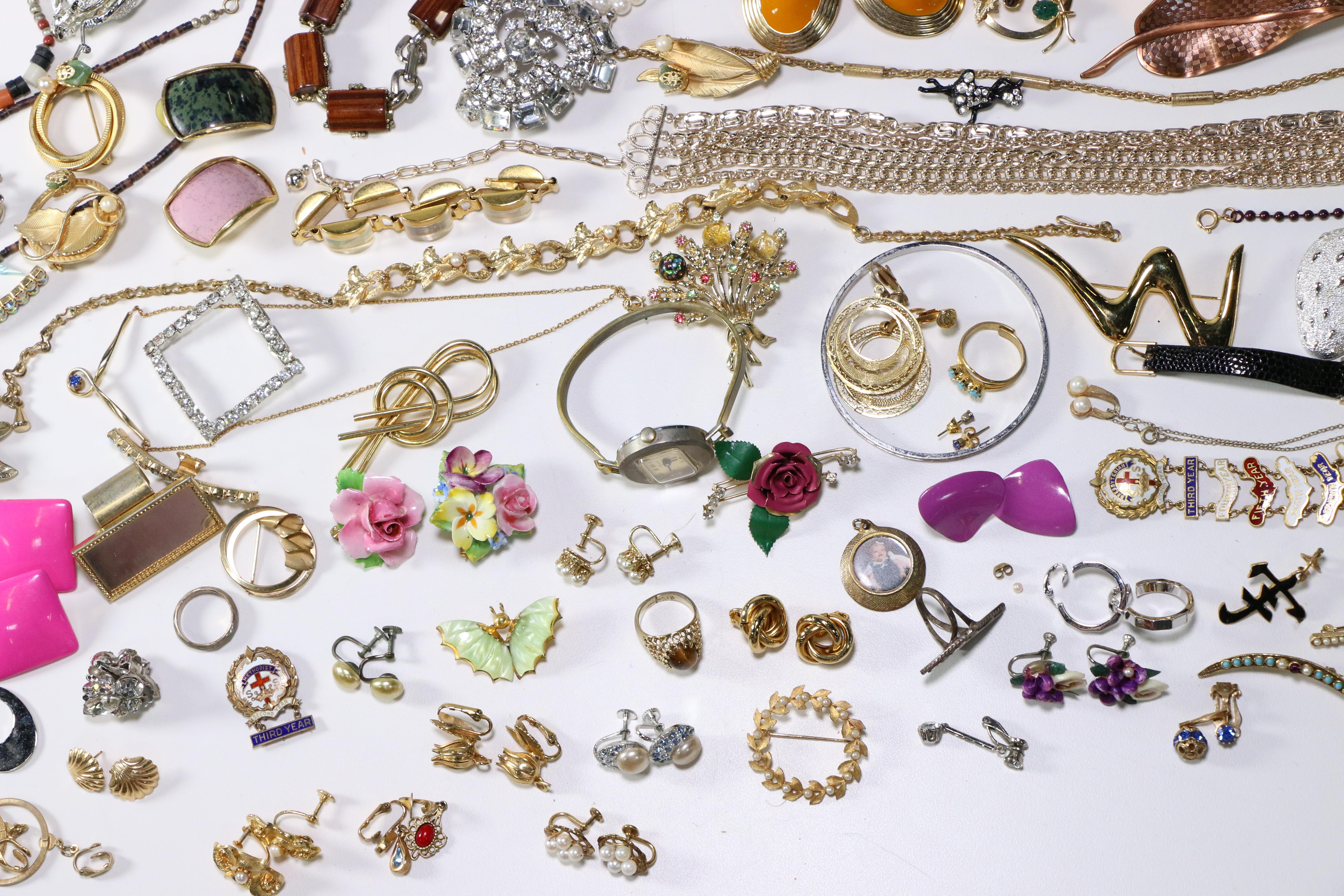 Generous Assortment of Vintage Jewelry Including Sarah Coventry