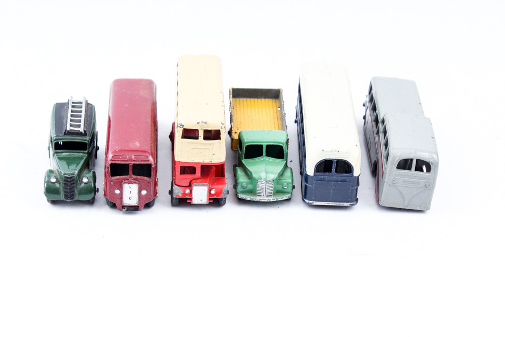 Six Vintage Dinky Toys