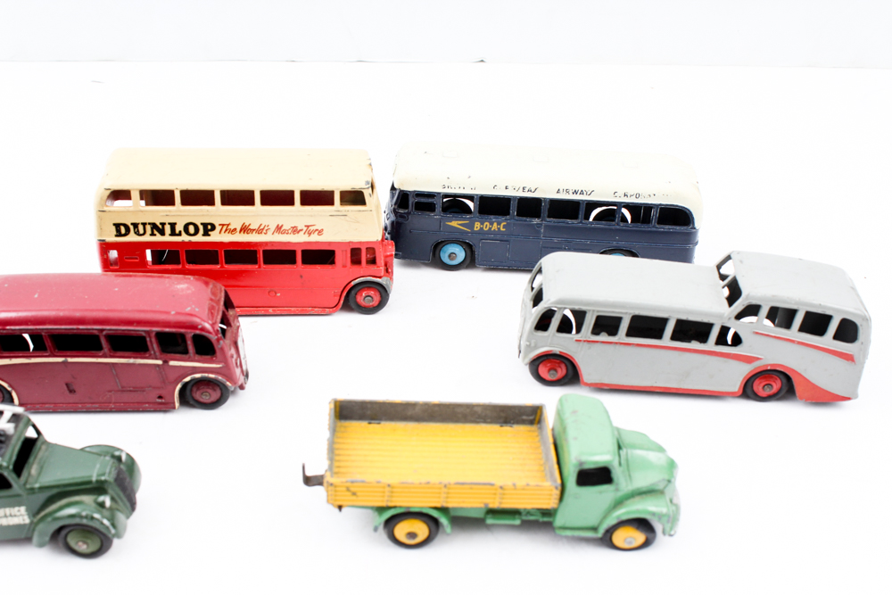 Six Vintage Dinky Toys