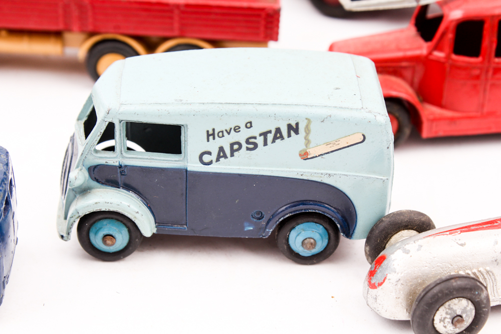 Fourteen Vintage Dinky Toys