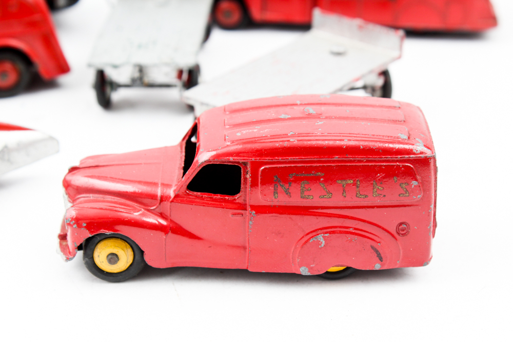 Fourteen Vintage Dinky Toys
