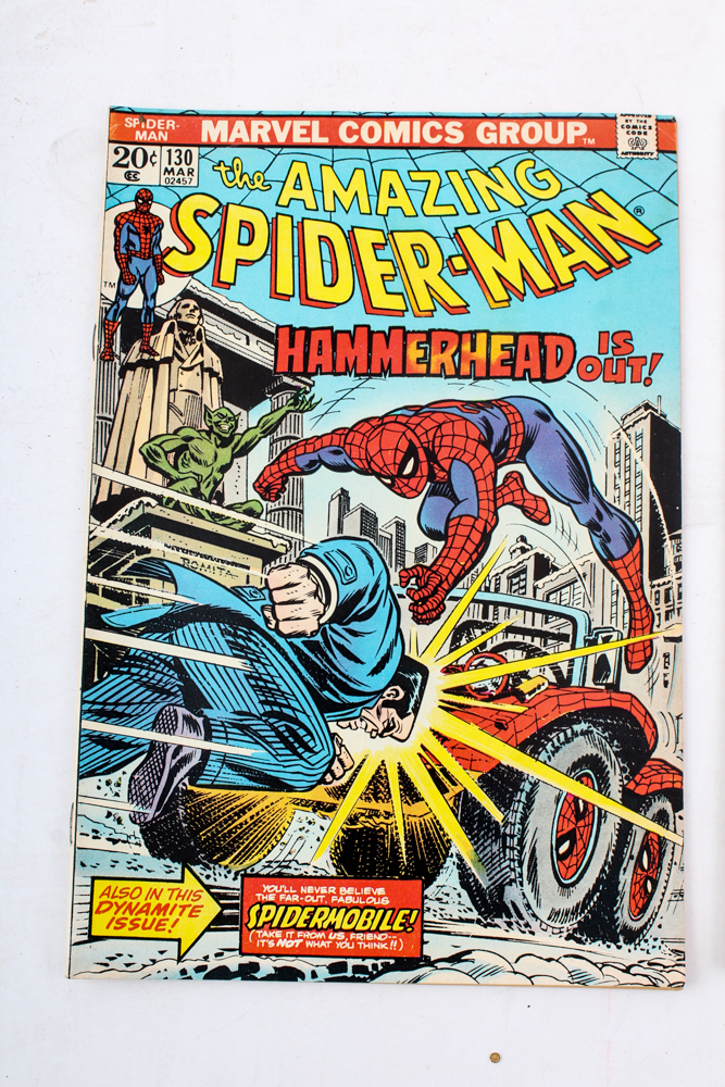1974 "The Amazing Spider-Man" Marvel Comic Books
