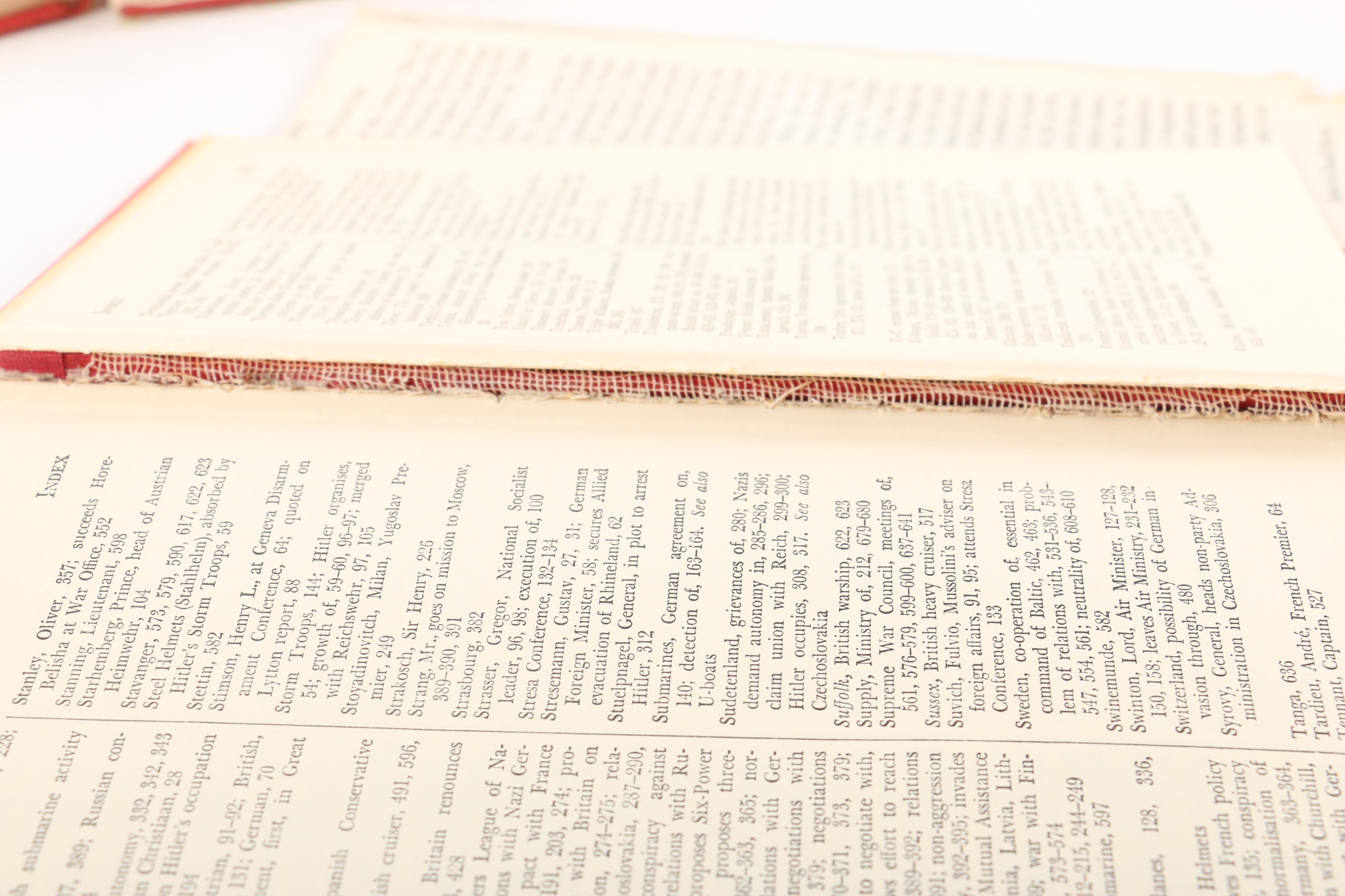 Winston Churchill "The Second World War" in Six Volumes