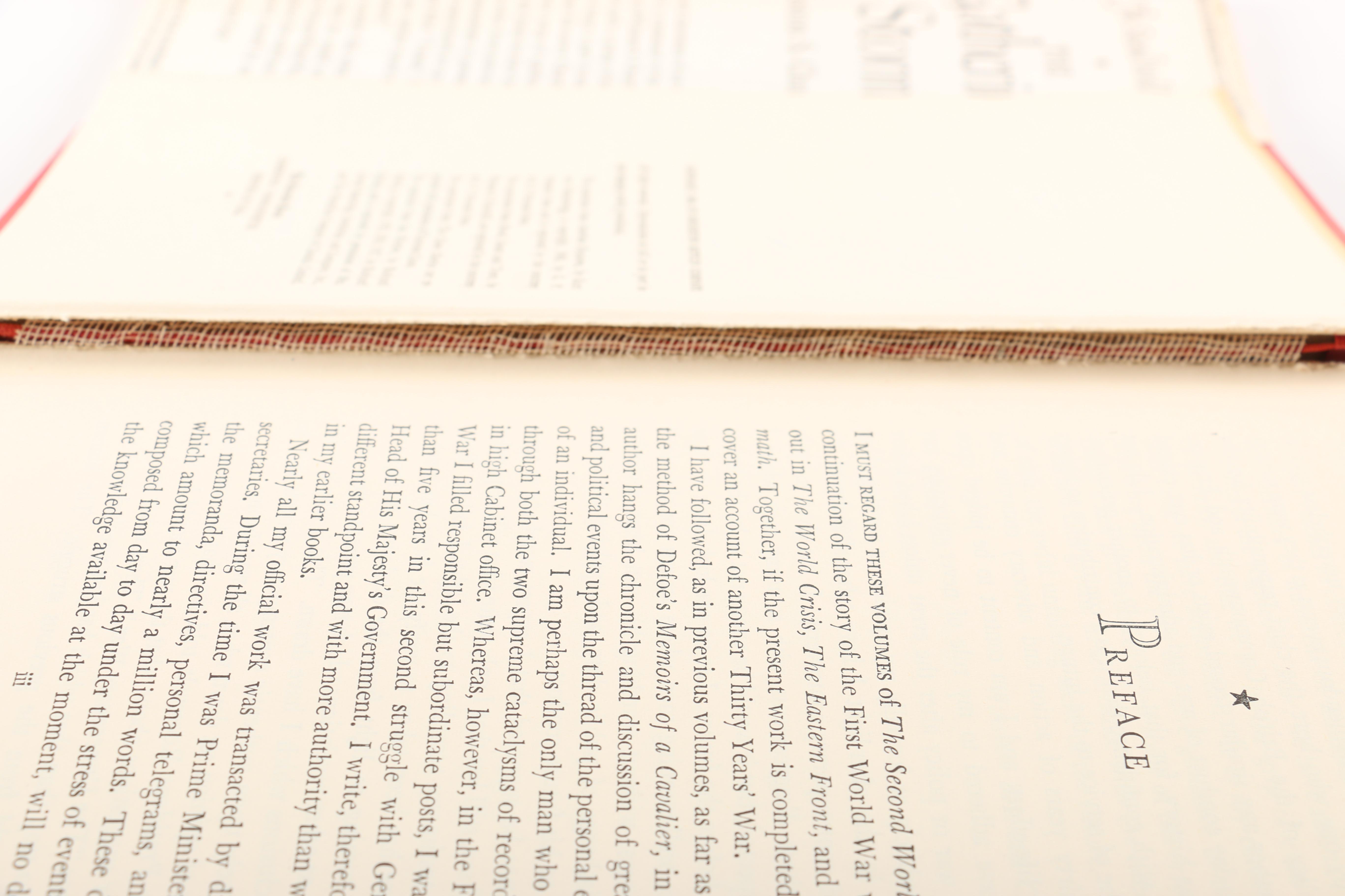 Winston Churchill "The Second World War" in Six Volumes