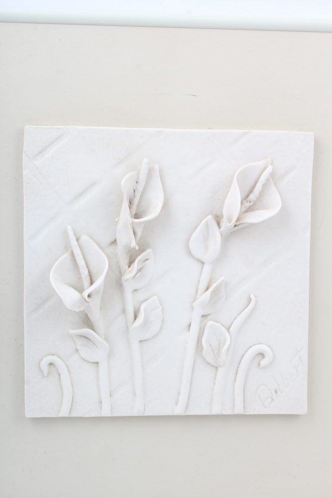 Dabbert Pottery Floral Tiles