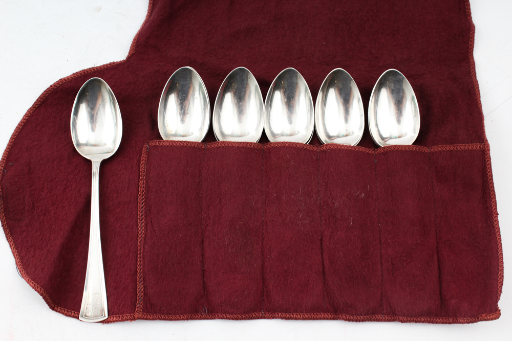 Vintage Dominick & Haff Sterling Silver "Virginia" Flatware Set