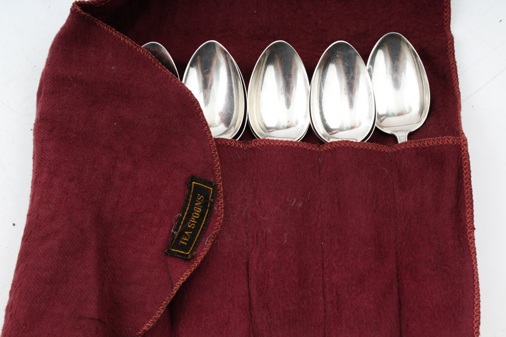 Vintage Dominick & Haff Sterling Silver "Virginia" Flatware Set