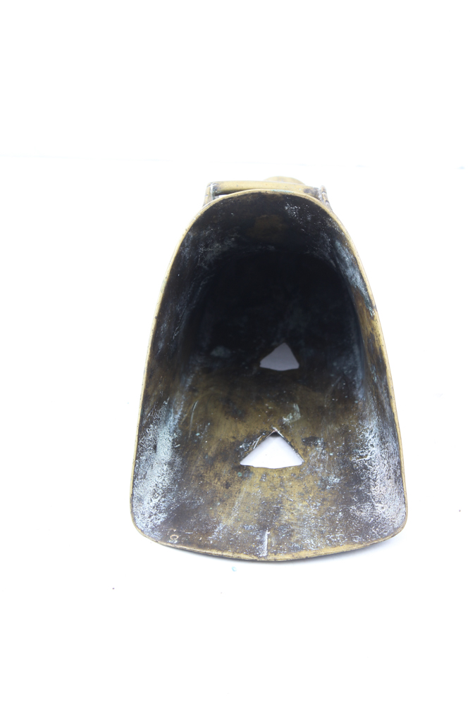 Vintage Brass Genie Shoe Wall Pockets