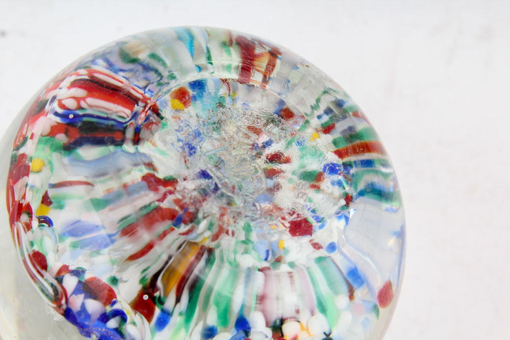 Pair of Art Glass Paperweights by Gentile and Somerset