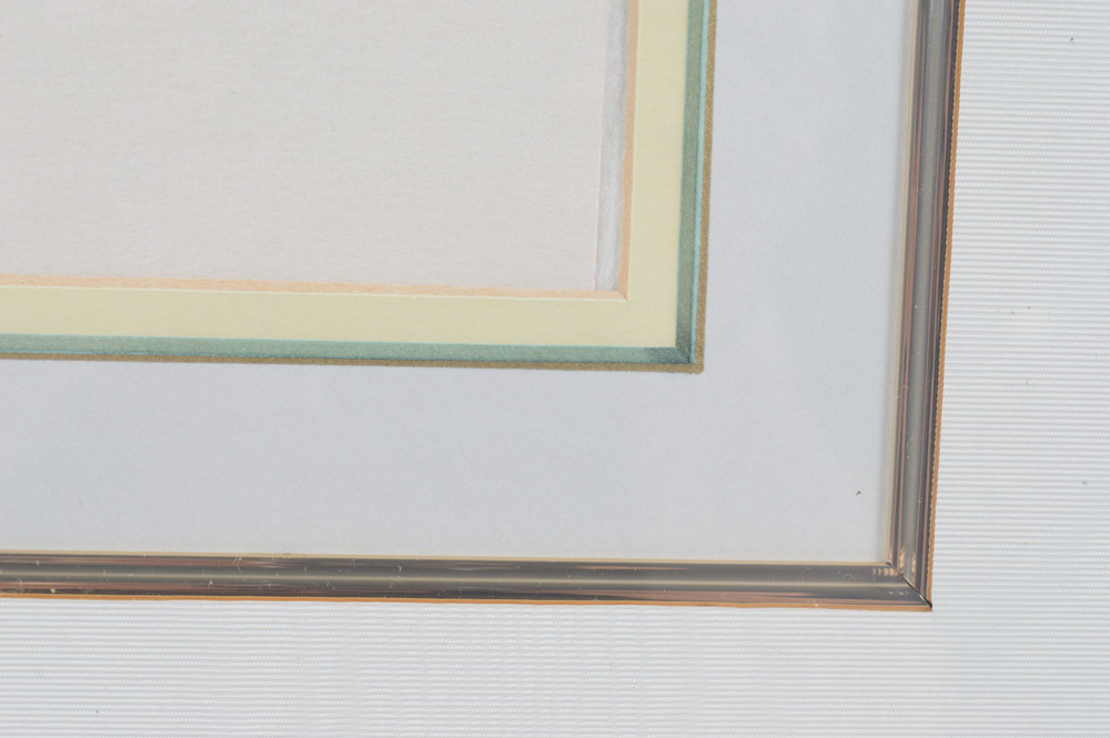 Louis Feraud Hand Embellished Fashion Print