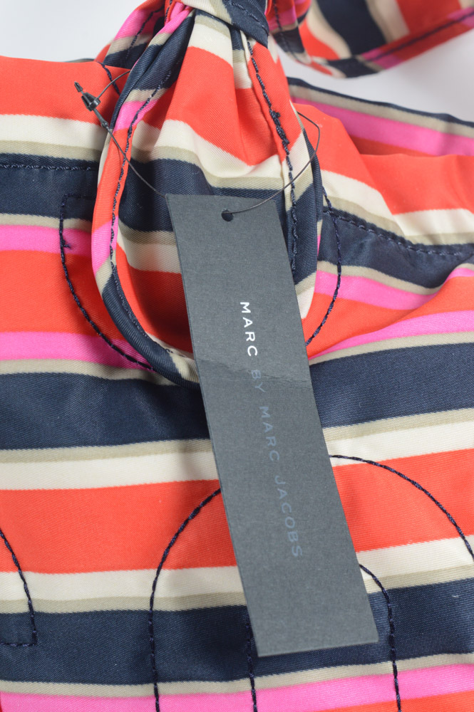 Marc by Marc Jacobs Tate Striped Nylon Tote Bag
