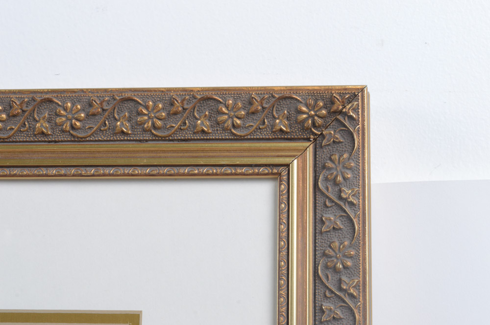 Thomas Kinkade Limited Edition Offset Lithograph "Lamplight Bridge"