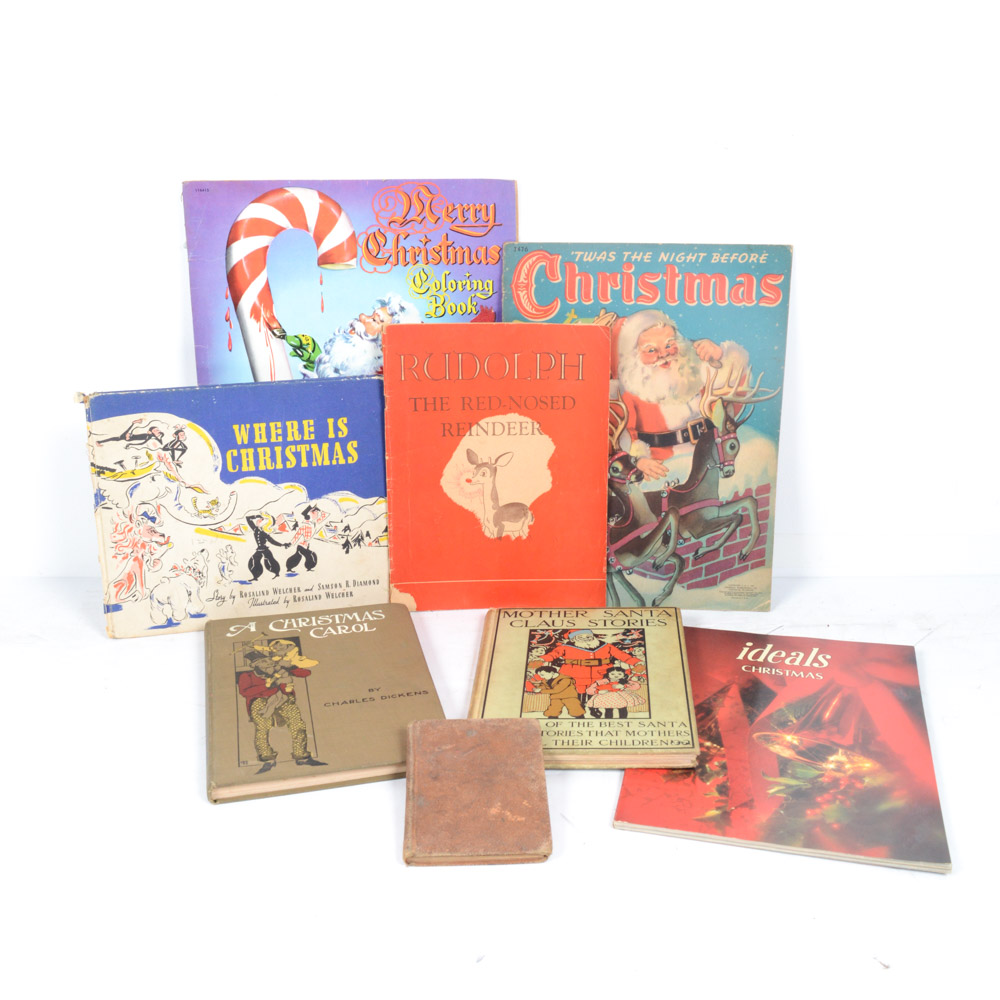 Vintage Children's Christmas Books