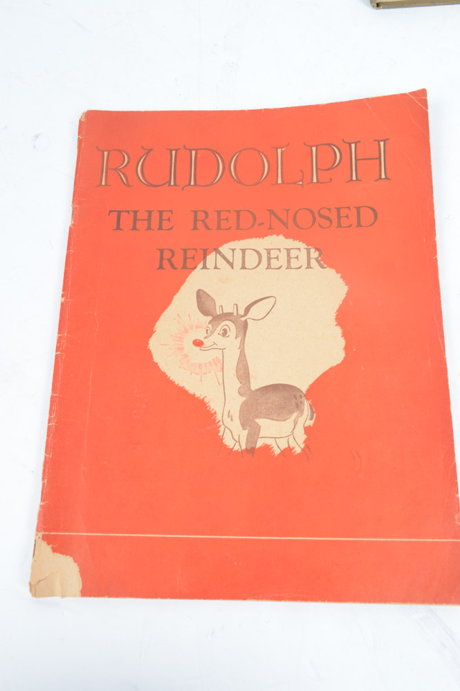 Vintage Children's Christmas Books