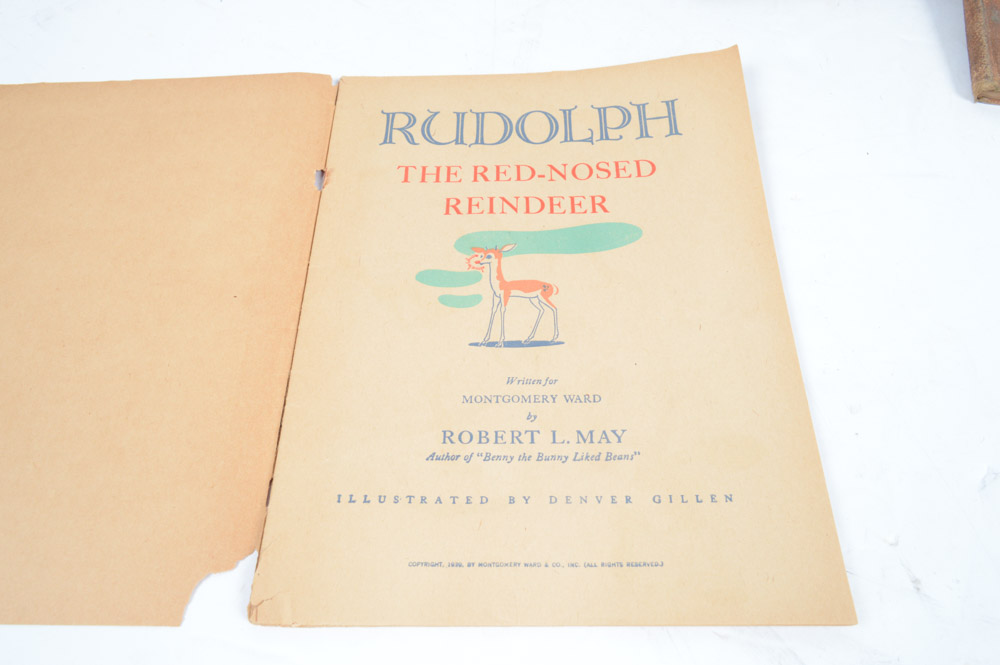 Vintage Children's Christmas Books