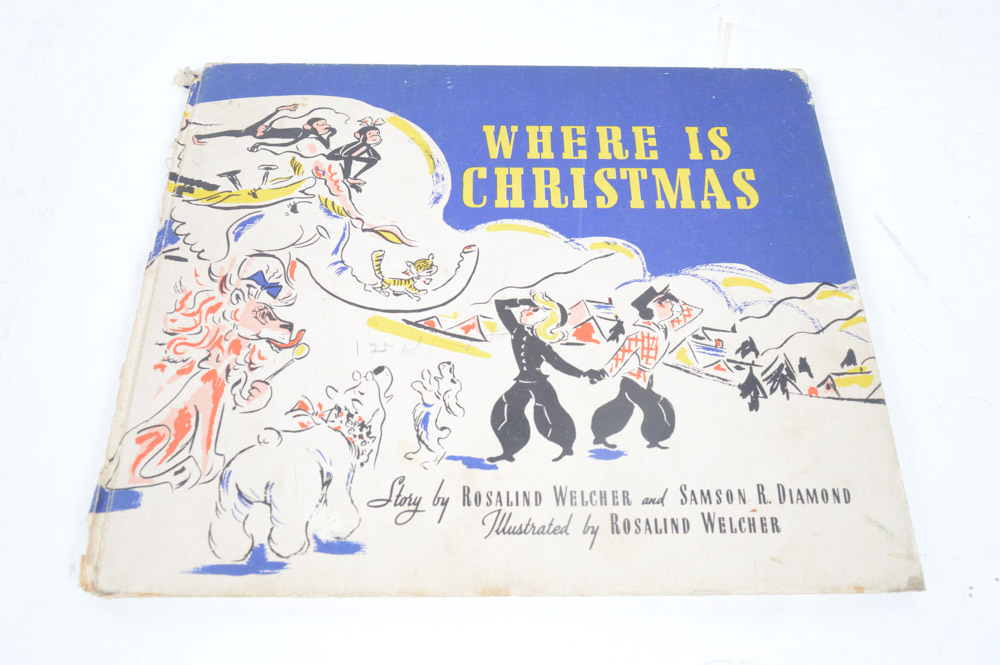 Vintage Children's Christmas Books