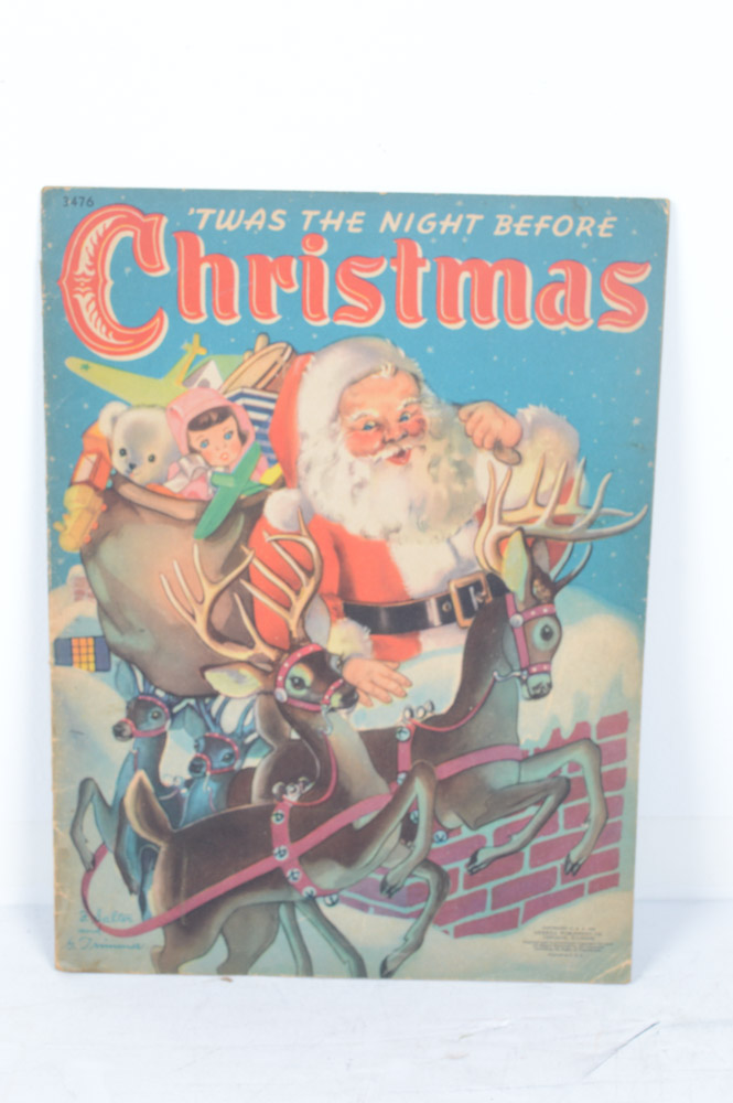 Vintage Children's Christmas Books
