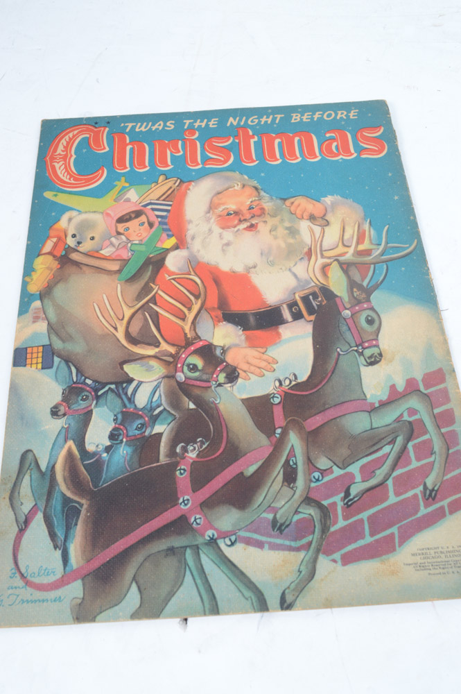 Vintage Children's Christmas Books