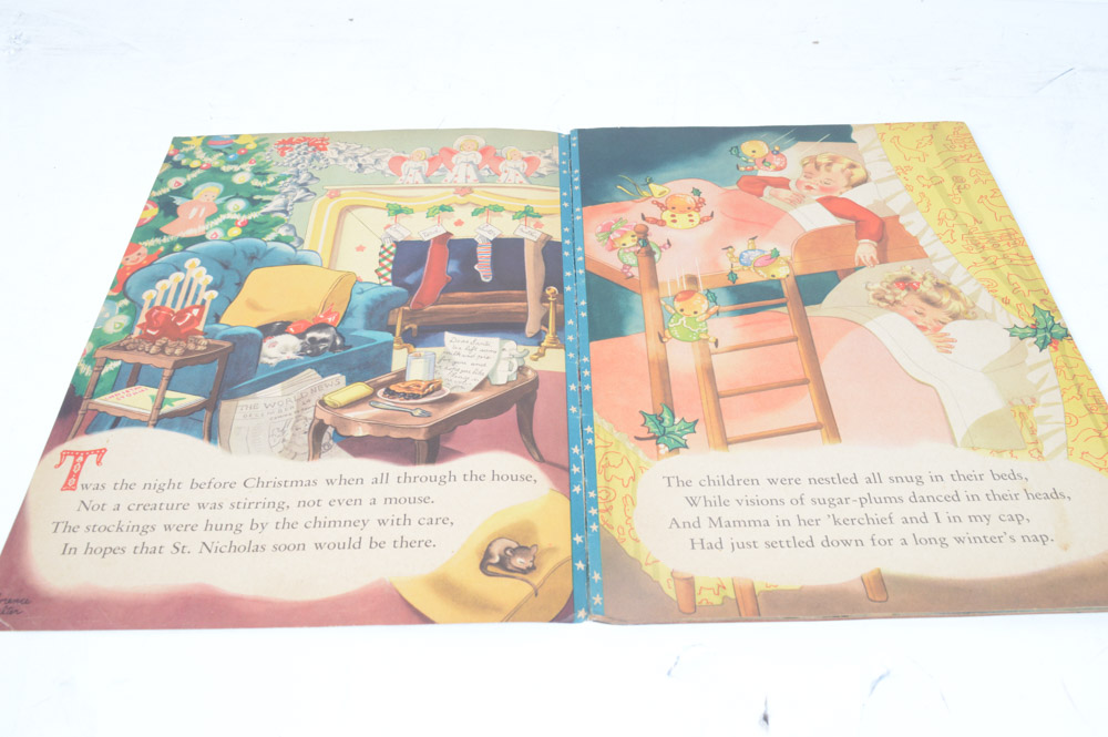 Vintage Children's Christmas Books