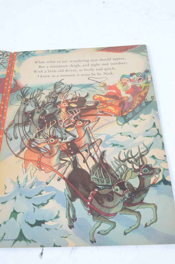 Vintage Children's Christmas Books