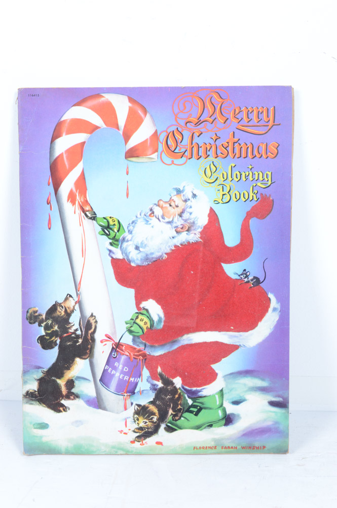 Vintage Children's Christmas Books