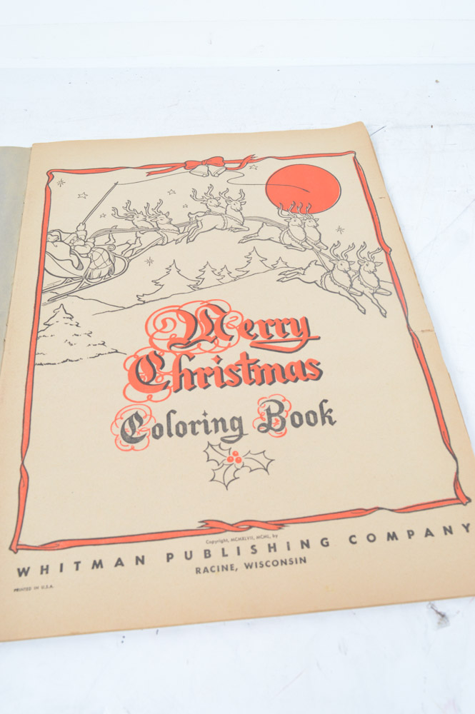 Vintage Children's Christmas Books