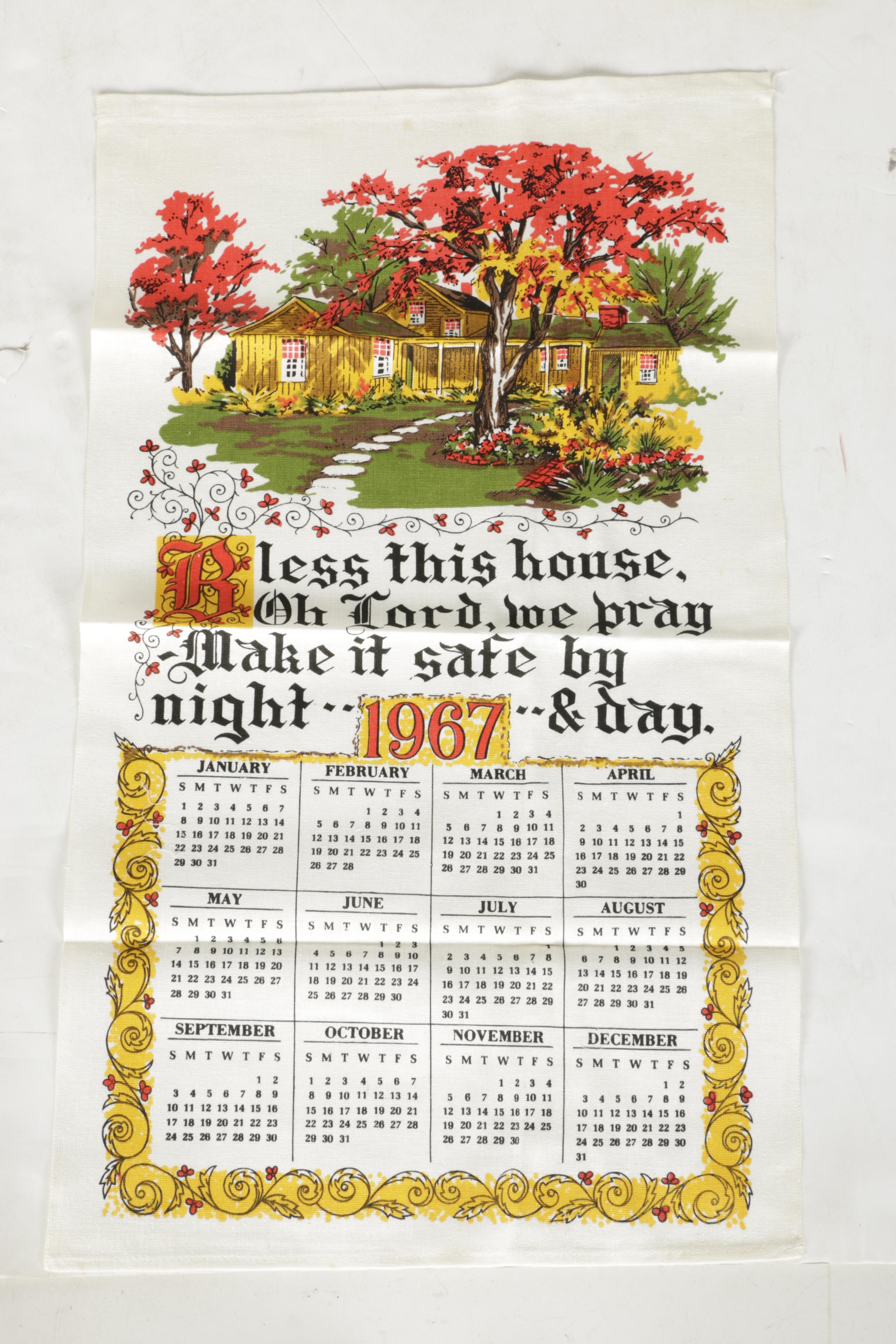 Vintage Kitchen Linens and Doilies